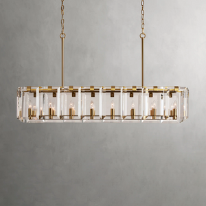 Crystal Prism Rectangular Chandelier 40''53''