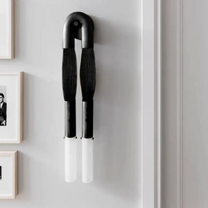 Antonia Horsehair Double Sconce