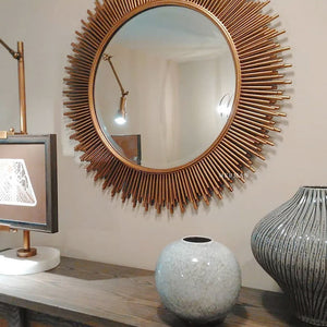 Althely Brass Wall Mirror