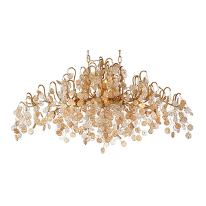 Campo Linear Chandelier 10 Light 45"W