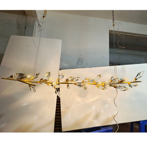 Addison 72" Linear Crystal chandelier-Vancei