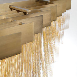 Bloomfield LED Chandelier Gold