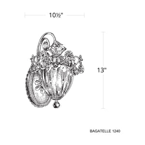 Bagatelle 1-Light Wall Sconce-Vancei