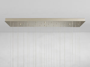 Giana Rectangular Chandelier - Oasislives
