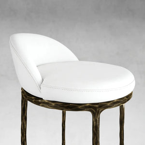 Thaddeus Bar Swivel Counter Stool-Vancei