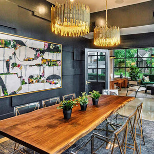 Althely Brass 3 Lights Pendant Chandelier