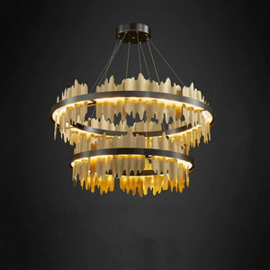 Hilbert 2-Tier Round Chandelier-Vancei