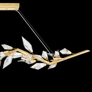 Addison 63.5“ Linear Crystal Chandelier-Vancei