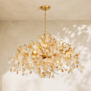 Campo Round Chandelier 8 Light 26"W