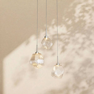 Art Twisted Round Chandelier
