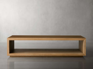 Mihaela Coffee Table in Vin Alb