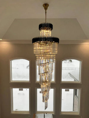 Cyrus Multiple Tier Crystal Chandelier-Vancei