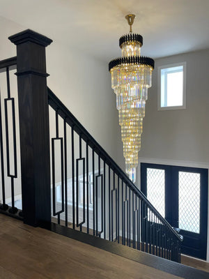 Cyrus Multiple Tier Crystal Chandelier-Vancei