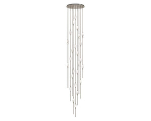 Pezz Round 12 Cluster Chandelier altezza height 700cm/275"