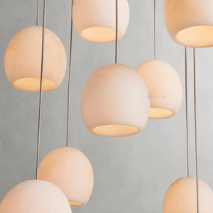 Arica Alabaster Linear Chandelier - Oasislives