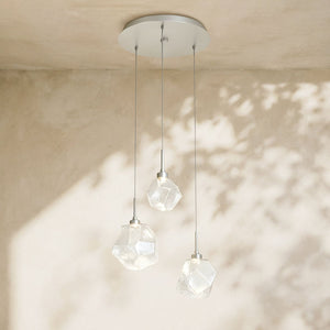 Art Twisted Round Chandelier