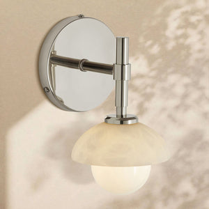 Glowen Alabaster Wall Sconce