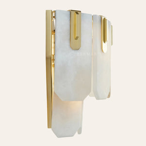 Nadia Alabaster LED Sconce