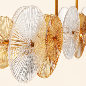 Suna Linear Chandelier 8 Light 54"W
