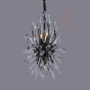 Lily Starburst Crystal Sputnik Chandelier-Vancei
