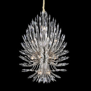 Lily Starburst Crystal Sputnik Chandelier 43"W-Vancei