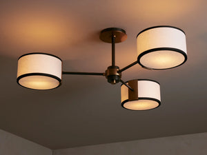 Daphne Fabric Flush Mount
