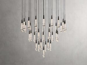 Solitaire Round Chandelier 17" 24" 36“ 58“