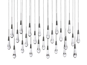 Solitaire Linear Chandelier 37"50"70"87"120"