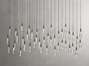 Solitaire Linear Chandelier 37"50"70"87"120"
