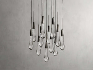 Solitaire Round Chandelier 17" 24" 36“ 58“
