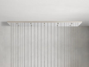 Solitaire Linear Chandelier 37"50"70"87"120"