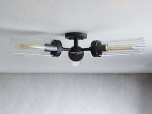 Pastis 3 Light Flushmount-Vancei