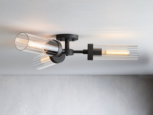 Pastis 3 Light Flushmount-Vancei