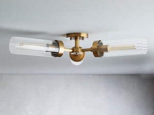 Pastis 3 Light Flushmount-Vancei