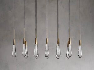 Solitaire Linear Chandelier 37"50"70"87"120"