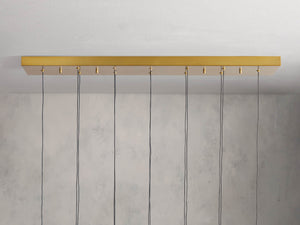 Solitaire Linear Chandelier 37"50"70"87"120"