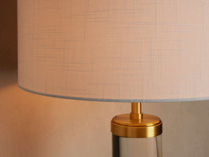 Lumina Column Crystal Table Lamp