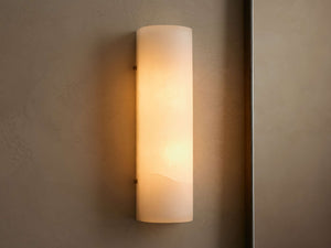 Calera Alabaster Stone Sconce 12" 18"H