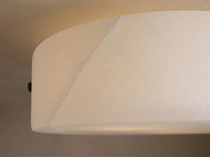 Calera Alabaster Stone Flushmount