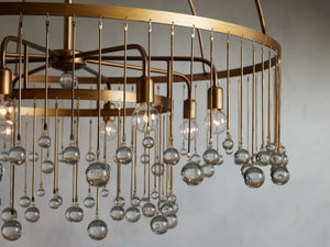 Aubrey 37" Round Chandelier-Vancei