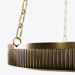 Chaplin Alabaster Plafonnier Chandelier - Oasislives
