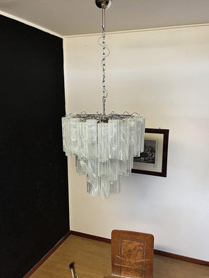Murano Chandelier – 48 tubes – Alabaster White - Oasislives