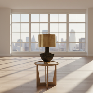 Ceramic Base Table Lamp | Andrew Martin Armato