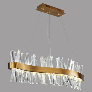 Arsenio Wave Crystal Chandelier-Vancei