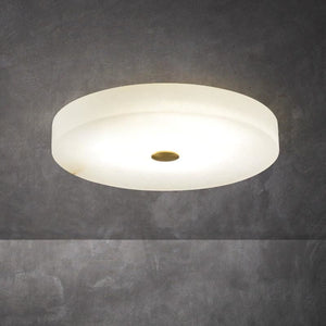 Alabaster Round Led Flushmount 11.8" 15.7" 19.7"-Vancei