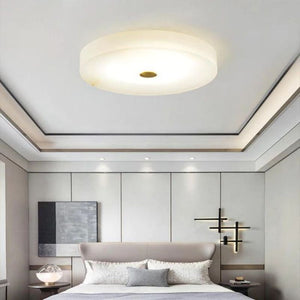 Alabaster Round Led Flushmount 11.8" 15.7" 19.7"-Vancei
