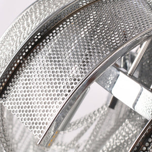 Sophian Aluminum Chain Tassel Round Chandelier-Vancei