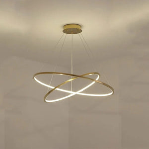 Amira Staircase Multi Rings Chandelier-Vancei
