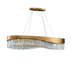 Arian Oval Crystal Chandelier-Vancei