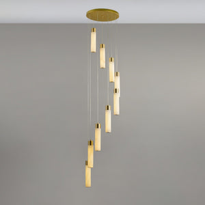 Celestial Alabaster Cascade Chandelier - Oasislives